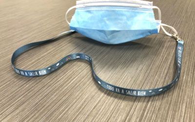 ¡Última novedad: cuelga mascarillas!